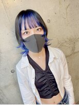 エール(a:le) ウルフカット&ウルフボブ×インナーカラー/裾カラー