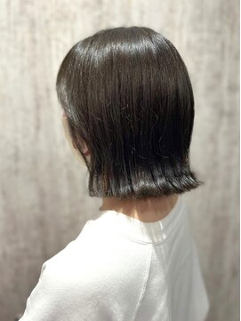 テトテ 門戸厄神店(tetote) 【tetote村山のサロンスタイル】グレージュ / 外はねボブ