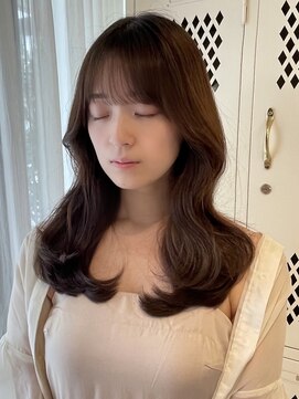 ユニ 表参道(uni) 大人気の韓国女優風くびれレイヤーカット/ヨシンモリ/エギョモリ