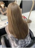 髪質改善×シフォンベージュ