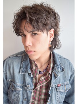 アメラボ 平針店(AmeLab) 【マッシュウルフ】大人髪　クラシック　スパイラルパーマ