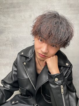 ネクスト 静岡店(NEXT) 【NEXT静岡竹田】ナチュラルマッシュウルフ× パーマ