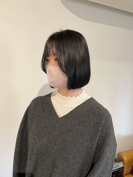 ヘアデザインハレ(hair design HARE) 切りっぱなしボブ