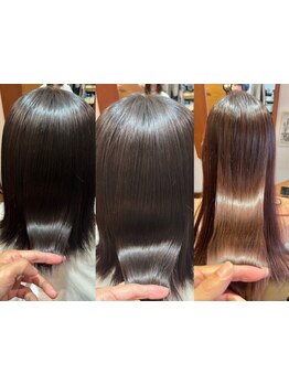 《オーガニック取扱》髪と頭皮に優しい♪赤みが出たり沁みて、カラーを諦めていた方もオシャレを楽しめる◎