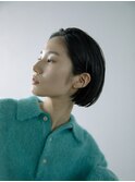 【渡邊将大】　乾かすだけでキマる　ストレート　ボブ　黒髪