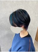 ブルーメッシュインナーバイオレット