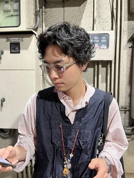 シーメン(si men)の写真/【梅田駅徒歩スグ!】[平日限定]カット＋パーマ￥14850→￥10395　今どきパーマはsi menにお任せ☆