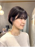 ★耳にかけてもハゲない！丸みショート！顔まわりカット！横浜