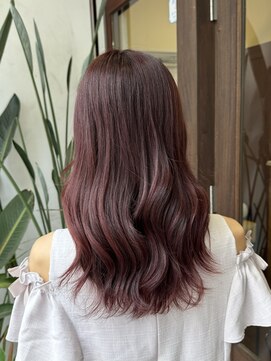 アン(Hair make un) ピンクベージュ♪