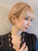 トルネード(TORNADO) 丸みショート シースルーバング フェイスレイヤー