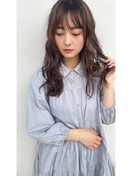 トゥーリ 二日市店(tuuli) 大人女性◆艶レイヤー前髪ピンクベージュ 髪質改善 縮毛矯正