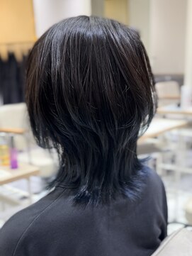 ゼスト フィーノ(ZEST fino) 立川で出来るグラデウルフ！レイヤーカット こなれミディ 木村