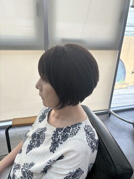 ヘアメイク デザート(HAIR MAKE DESART) 木村法子【ショートボブ×前髪有り】