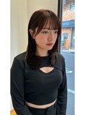 前髪こなれミディアンブレラカラーイメチェン《用賀》