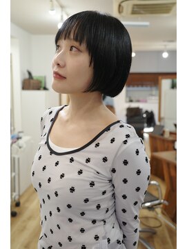 ヘアーサロン グラブ(hair Salon grab) ミニボブ