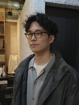 ヒカリス 中崎店(HIKARIS) メンズ × パーマ