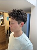 大人メンズパーマ無造作パーマソフトツイスト
