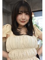 スミス 上野(smith)&nbsp;お顔周りレイヤー　シースルーバング