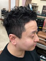 アポロカットステージ 相模大野店&nbsp;アップバング/ツーブロックマッシュ<理容室>[メンズ/相模大野]