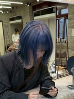 ヲタク(wotaku.)&nbsp;ブルーカラーネイビーカラーブルージュカラーダブルカラーボブ