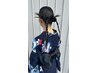 《夏祭り・花火クーポン》浴衣着付け ＋ ヘアセット 7490円