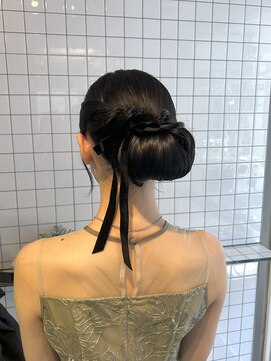 ヘアー アレス(hair ales) アップスタイル お呼ばれヘア