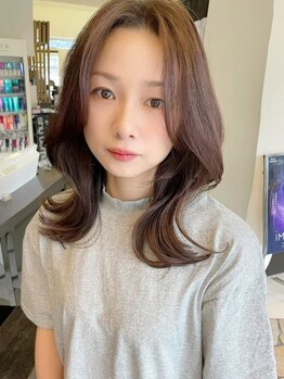 【今流行りの大人韓国風のスタイルに！】スタイリングのバリエーションも豊富◎ナチュラルな美しさを実現。