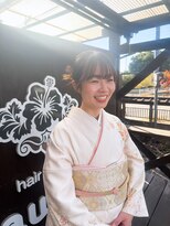 ラウラウヘアーリゾート(Lau Lau hair resort) 【ラウラウ 竹内】 訪問着+カチモリヘア