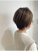【Gluck hair design】大人ショートボブ