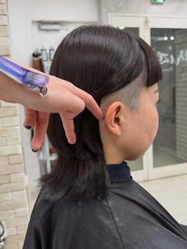 プライズ 表参道原宿店(prize) ツーブロッククラゲヘア