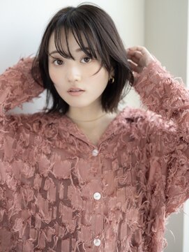 マカロン 仙台店(macaron) クラゲヘアー/小顔に見せるヘア/ココアベージュ/仙台99