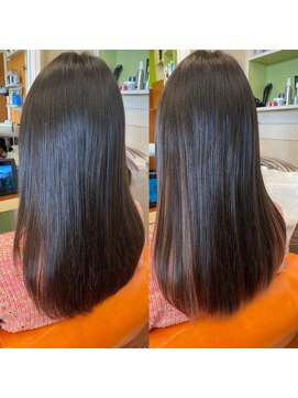 サイドビー(side B) エクステ30本 さり気なくインナー&メッシュ