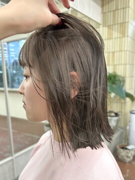 パークレーン アイス イヴェン(park lane ICI yeven) ブリーチなしヘーゼルベージュブラウンオリーブ赤み消し春カラー