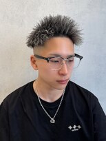 ルースト 西院店(ROOST)&nbsp;MEN’S HAIR/パイルツイスト/ホワイトハイライト