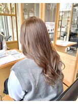 フェリアファム 北千里(FERIA fam)&nbsp;ブリーチなしWカラーミルクティーブロンド