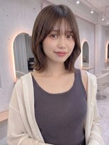アオアクア バイ グルグル 小岩店(ao akua by GULGUL)&nbsp;レイヤーカット/ボブ/ショート/前髪カット