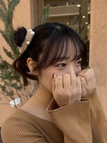 リールヘアー 久留米店(rire hair) 20代30代40代50代ヘアアレンジツインお団子押し活アレンジライブ