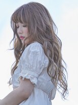 ルフレ 新宿歌舞伎町店(Reflet)&nbsp;可愛い王道ヘア！風になびくフワフワロングヘア◆