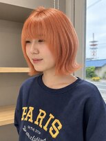 ルトワフクロマチ(Lutowa Fukuromachi)&nbsp;ダークパープル/ナチュラルショート/夏のヘアアレンジ/袋町