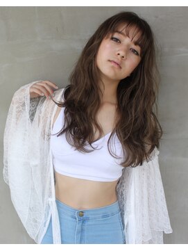 ソルトウォーター(SALT WATER) susaki【外国人風カラー】スモーキーブラウン