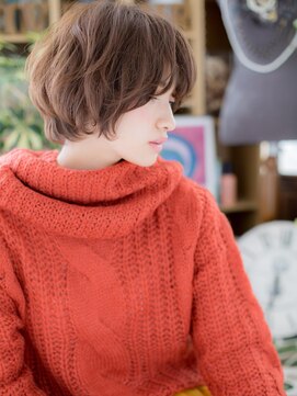 カバーヘア ブリス 大宮西口(COVER HAIR bliss) 大人かわいいマッシュヘア☆ウルフショートb大宮10代20代30代!
