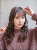【DaVin中目黒】毛先パーマ_ウォーターフォール_ことりベージュ