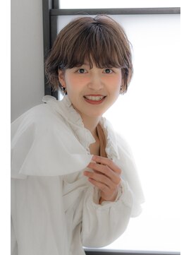 エルフォ(elfo) 【elfo】ニュアンスパーマで大人可愛い垢抜けショート