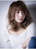 ヘムライト無造作パーマアンニュイ抜け感ヘアw上尾20代30代40代