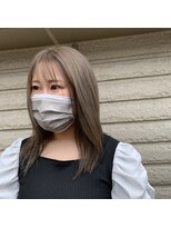 髪技空間アノン(anon)&nbsp;ミルクティーベージュ