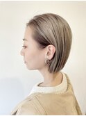 ハイトーンベージュ☆ボブスタイル