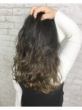 アジールヘア 北千住駅西口店(agir hair) 外国人風グラデーション/バレイヤージュ【北千住】北千住学割U24