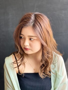 バルス(BLS) ゆるふわレイヤー【デザインカラー/ハイライト/髪質改善】