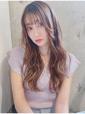 小顔カット×レイヤー×韓国風透明感イルミナカラー