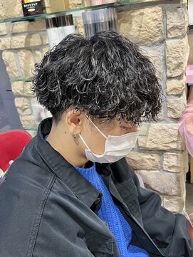 ゼスト 吉祥寺店(ZEST) 波巻き　刈り上げ　メンズマッシュ【zest吉祥寺 松原可奈】